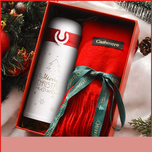 Christmas Gift Thermos Cup Gift Box Set