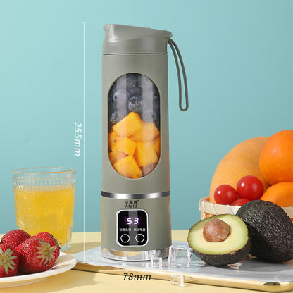 Home Ice Crushing and Juicer with USB Charging Portable Blender Perfect For Outdoor Traveling