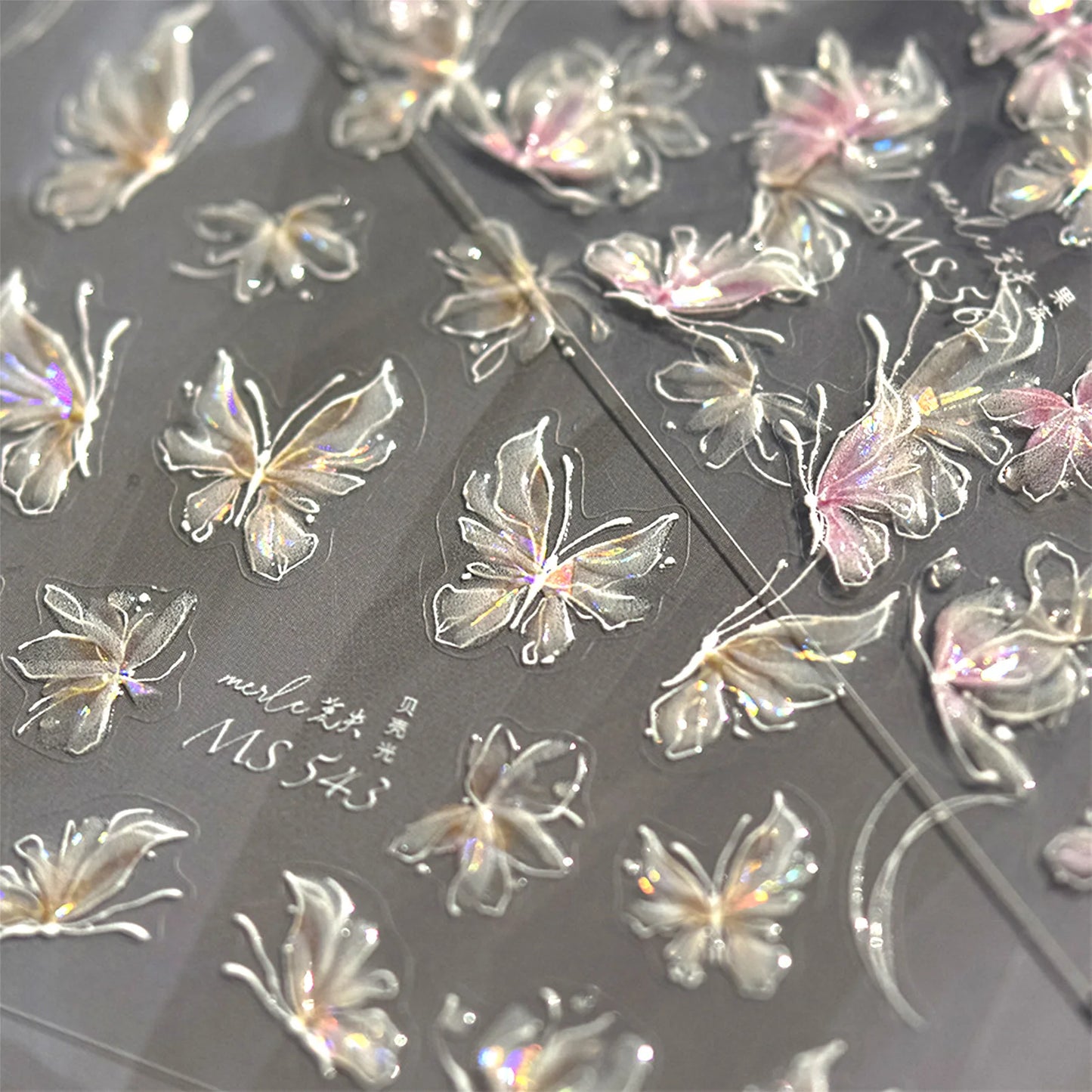 Butterfly Nail Stickers / Butterfly Nail Art Stickers for Parties Wedding Dating