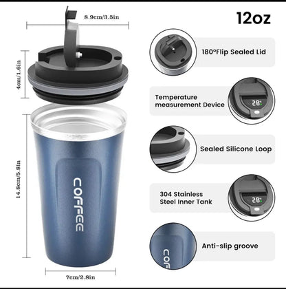 Stainless Steel Smart Temperature control Coffee Mug