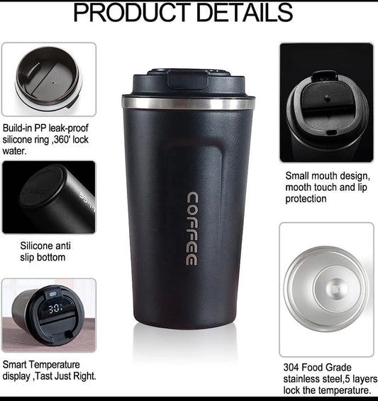 Stainless Steel Smart Temperature control Coffee Mug